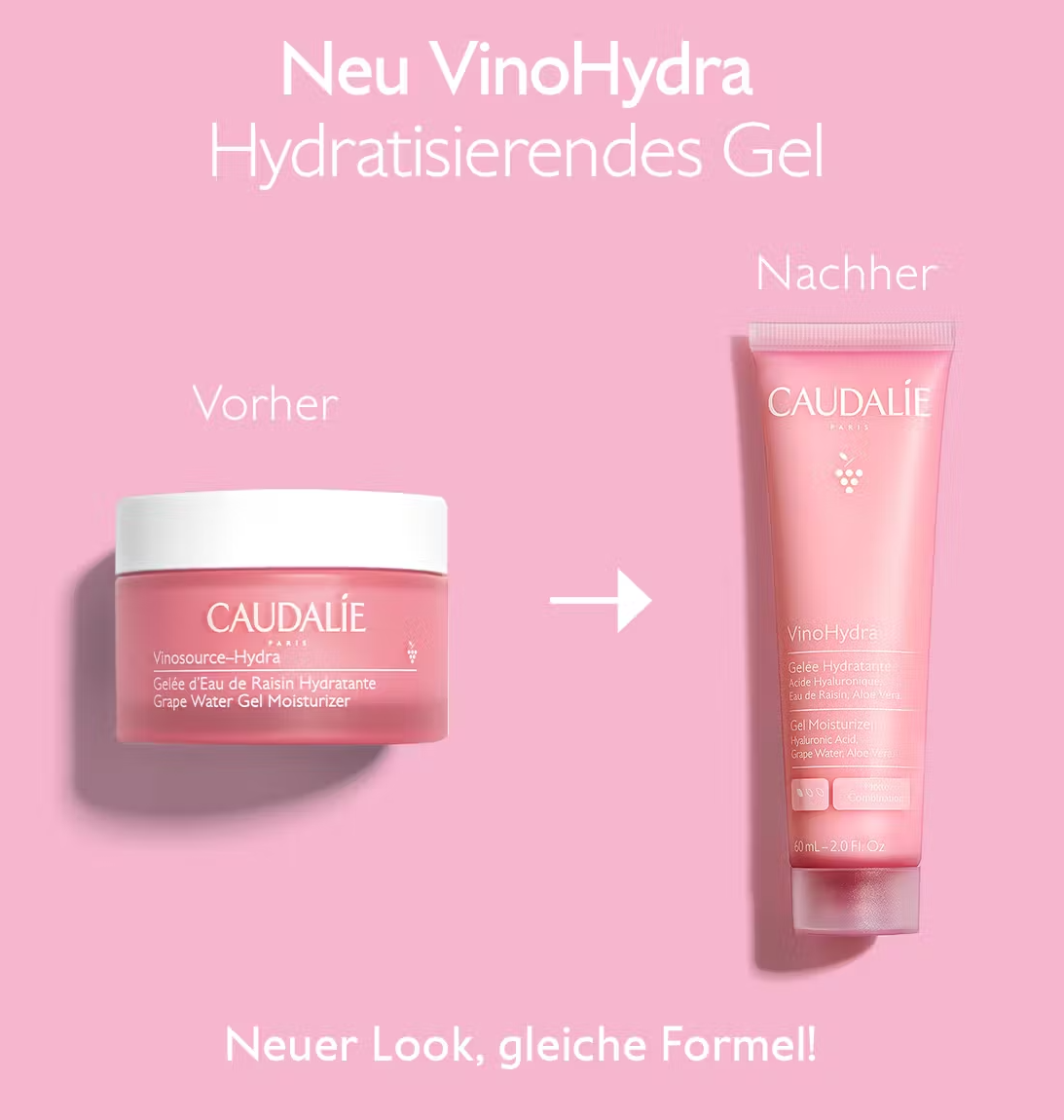 VinoHydra Hydratisierendes Gel 60ml
