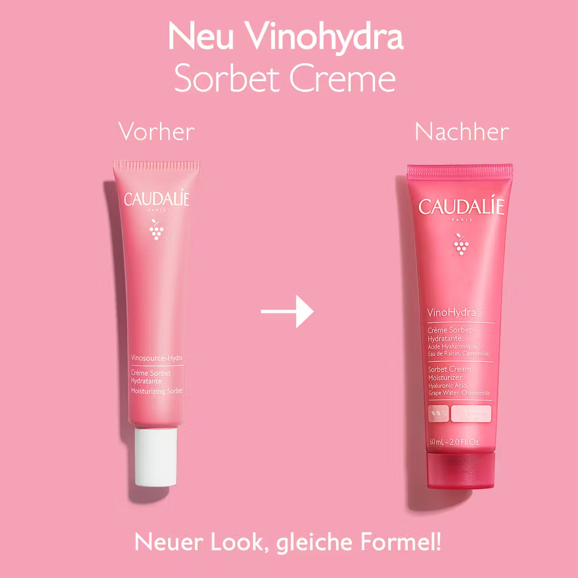 VinoHydra Hydratisierende Sorbet Creme 60ml VinoHydra Hydratisierende Sorbet Creme 60ml