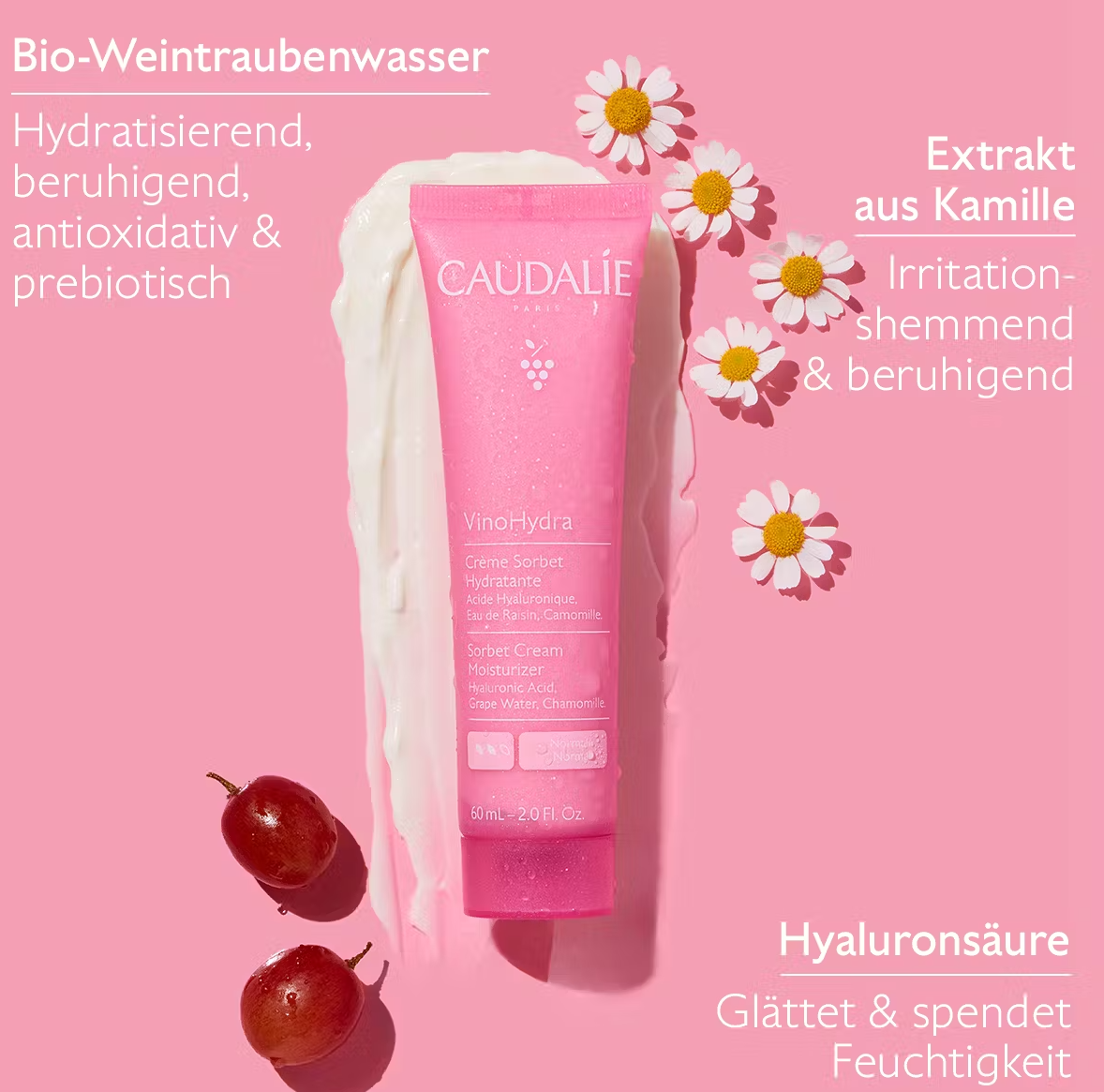 VinoHydra Hydratisierende Sorbet Creme 60ml VinoHydra Hydratisierende Sorbet Creme 60ml