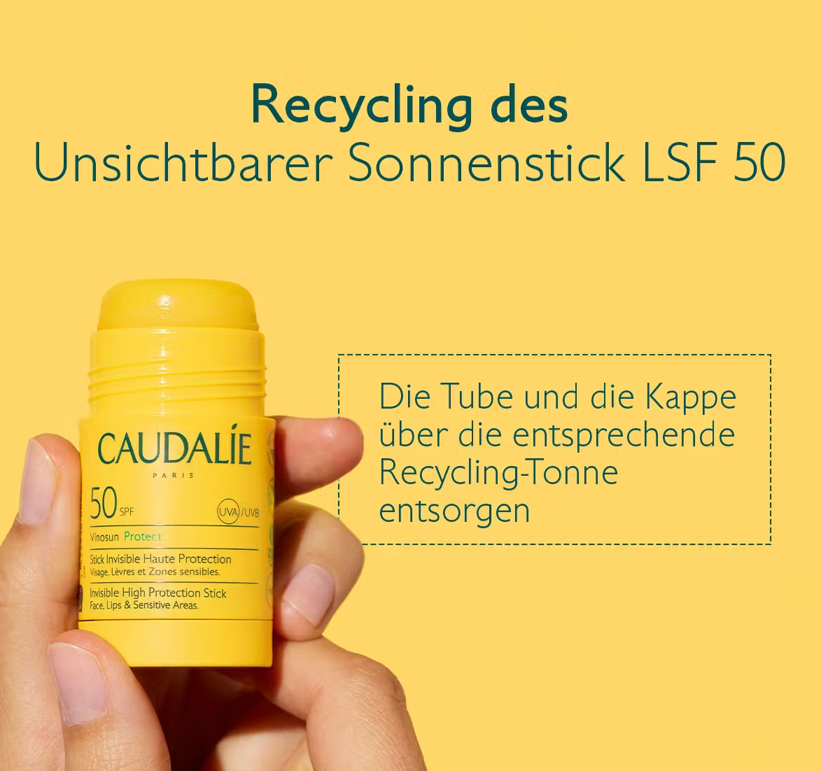 Vinosun Protect Unsichtbarer Sonnenstick Hoher Schutz LSF50 15g Vinosun Protect Unsichtbarer Sonnenstick Hoher Schutz LSF50 15g